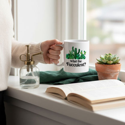 Funny Succulent Mug – Ceramic Coffee Mug with Cactus Design | Joyful Moose Joyful Moose