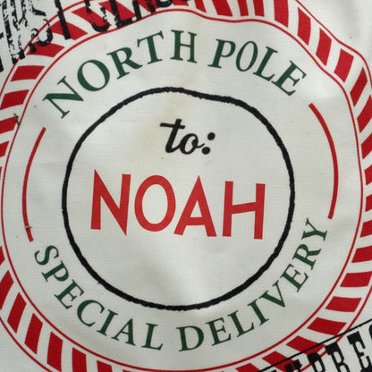 Santa Bag - Personalized Santa Bags - Custom Santa Bag Joyful Moose