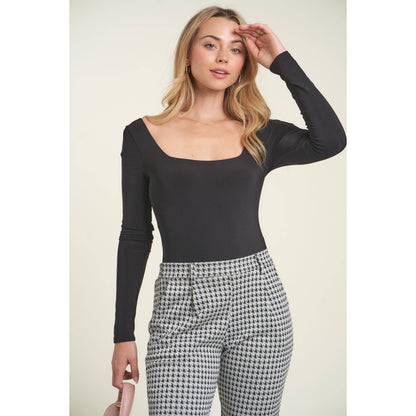 Hazel's Long Sleeve Bodysuit Wild Cactus Boutique