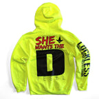 She Wants the Diesel | Funny Men's and Women's Black Country Hoodie Luckless Outfitters