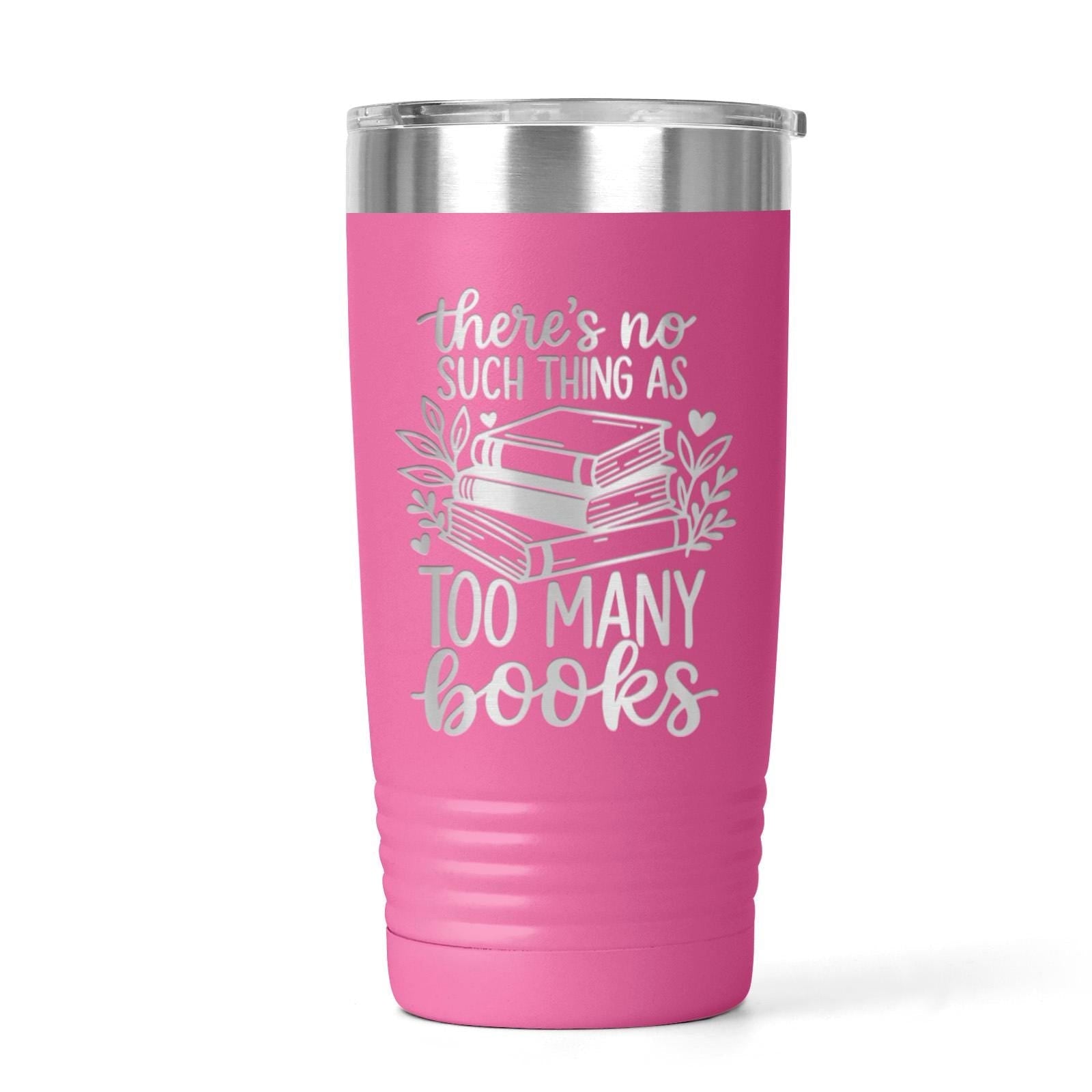 Double Wall Travel Mug – Insulated Tumbler for Book Lovers | Durable, Lightweight Joyful Moose