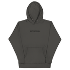 Antisocial Embroidered Hoodie Goth Cloth Co.