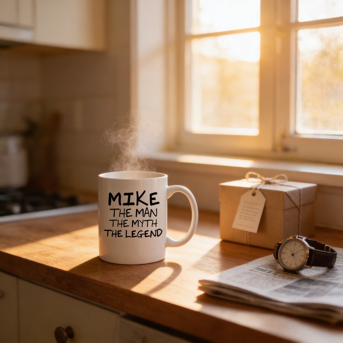 Personalized Mug - Personalized Coffee Mug for Men - Personalized Gift for Him, gift for men, custom mugs Joyful Moose