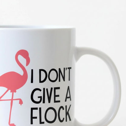 Funny Flamingo Mug - Pink Ceramic Coffee Cup, Dishwasher Safe Double-Sided Gift Joyful Moose