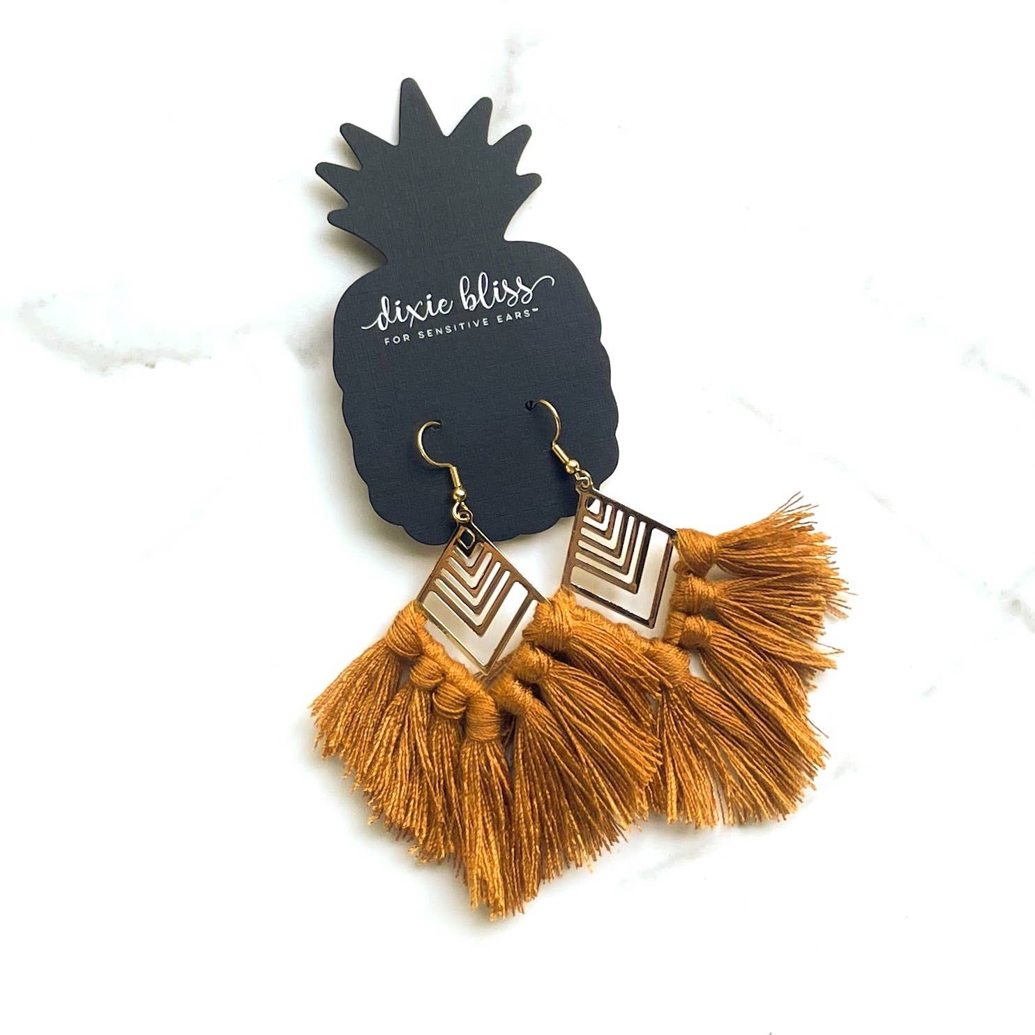Western Boho Toffee Earrings Wild Cactus Boutique