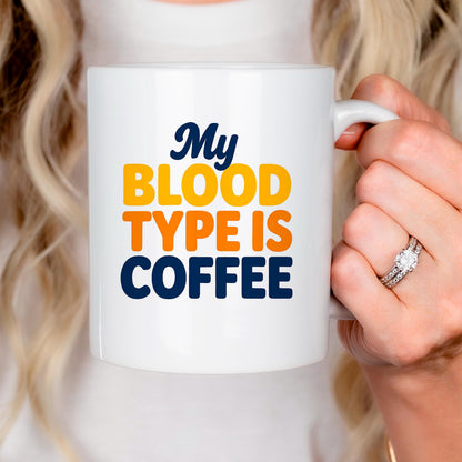 Funny Coffee Mug | Microwave Safe Ceramic Coffee Cup – Gift for Caffeine Addicts Joyful Moose