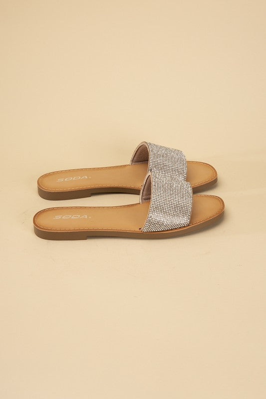 Dolly's Rhinestone Slides Wild Cactus Boutique