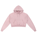 Basic B Grunge Wash Cropped Hoodie Goth Cloth Co.