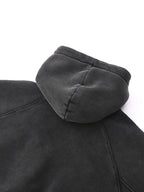 Basic B Grunge Wash Cropped Hoodie Goth Cloth Co.