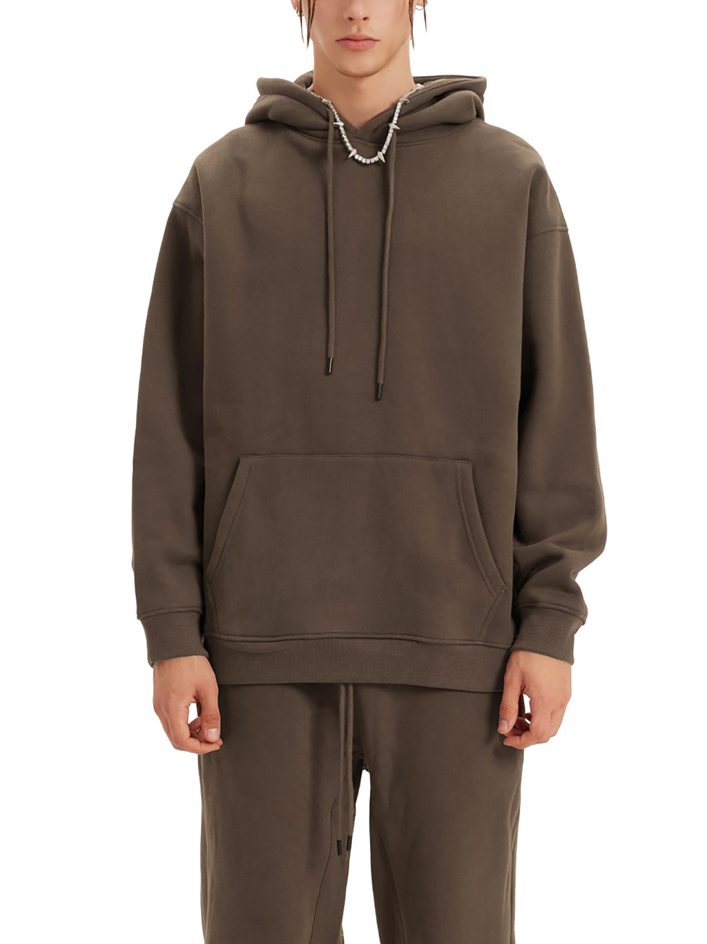 Basic B Plush Hoodie Goth Cloth Co.