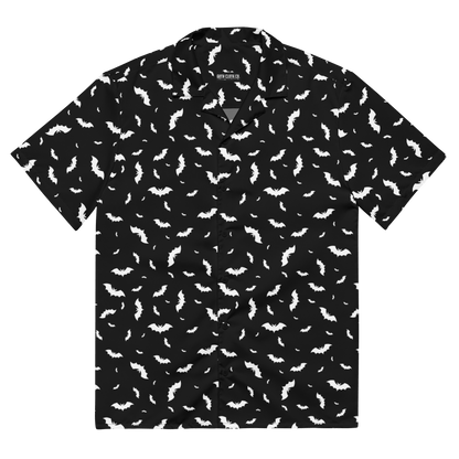 Batty Blackout Button-Up Shirt Goth Cloth Co.