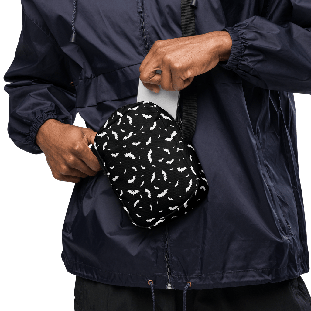 Batty Blackout Crossbody Bag Goth Cloth Co.