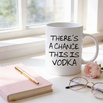 Funny Coffee Mug - Funny Vodka Gift - Funny Saying Coffee Mug Joyful Moose