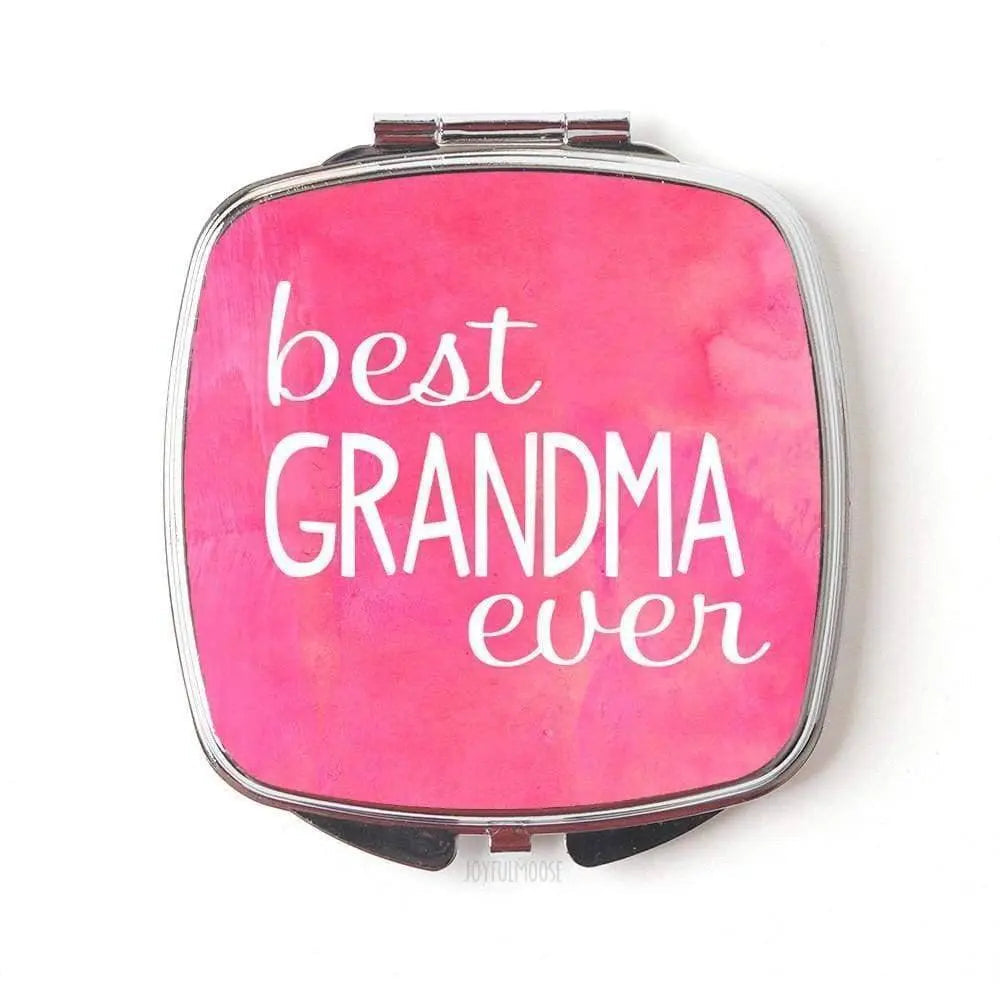 Best Grandma Ever Compact Mirror Joyful Moose