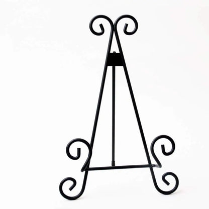 Black Metal Display Stand Easel for Cutting Boards Joyful Moose