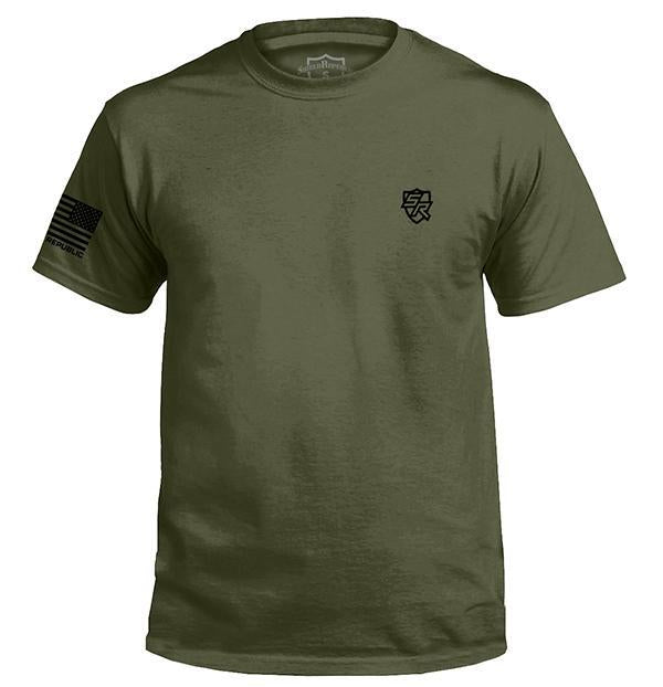 Firearm Flag Graphic Tee & Hoodie Shield Republic