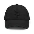 Blackout Bats Distressed Dad Hat Goth Cloth Co.