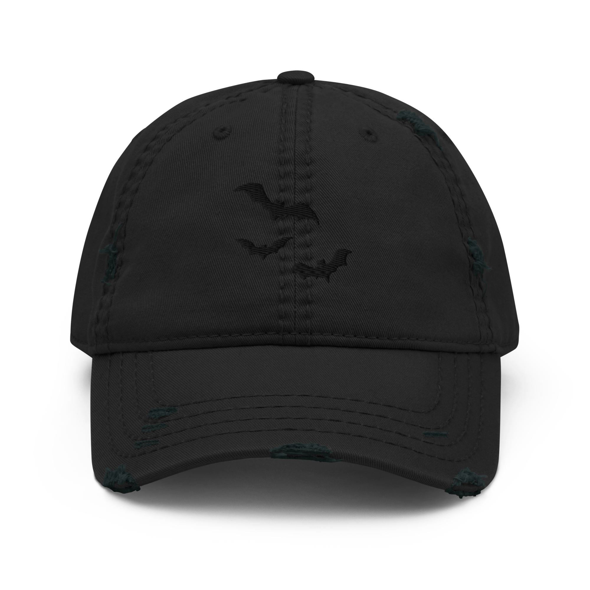 Blackout Bats Distressed Dad Hat Goth Cloth Co.