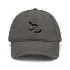 Blackout Bats Distressed Dad Hat Goth Cloth Co.