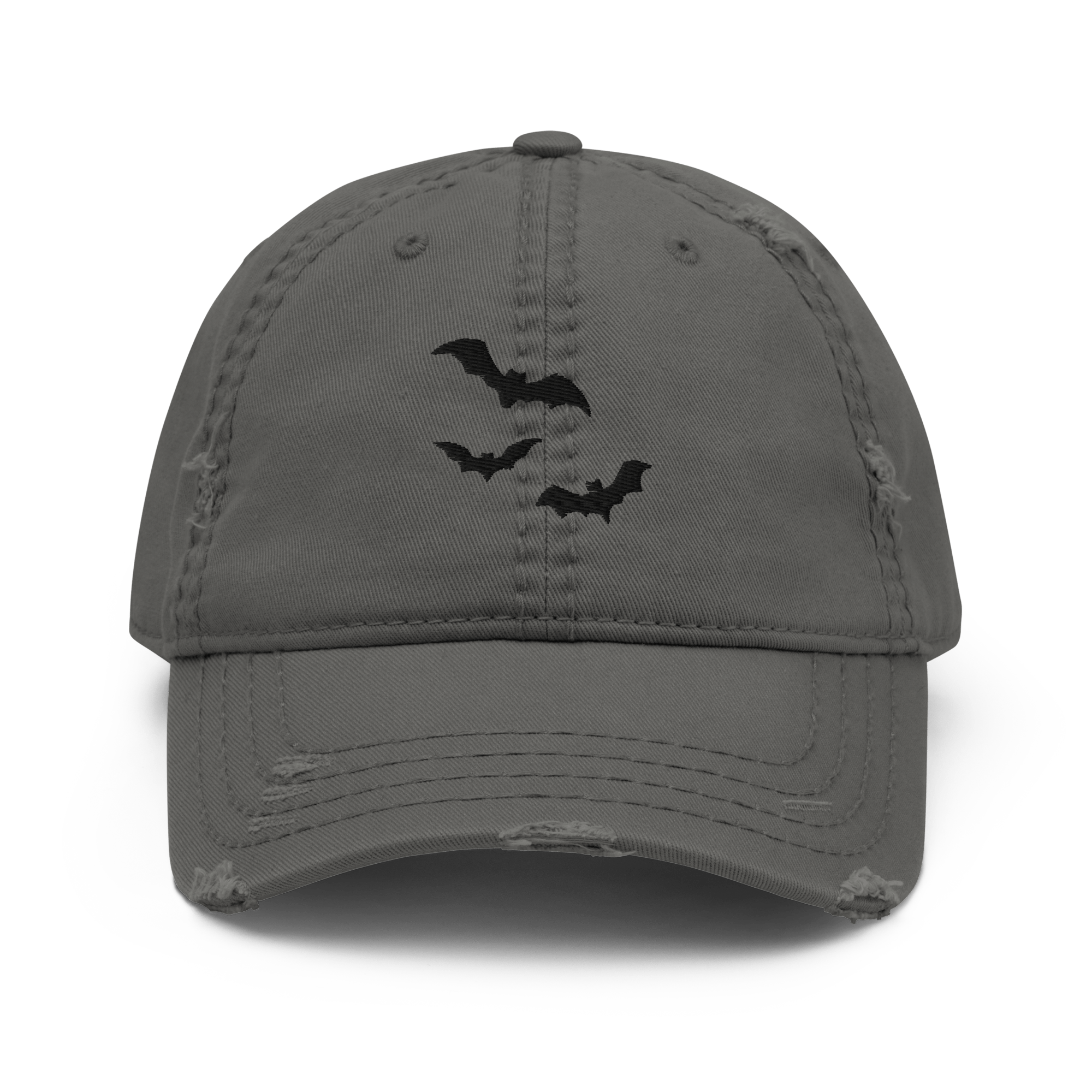 Blackout Bats Distressed Dad Hat Goth Cloth Co.