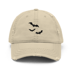 Blackout Bats Distressed Dad Hat Goth Cloth Co.