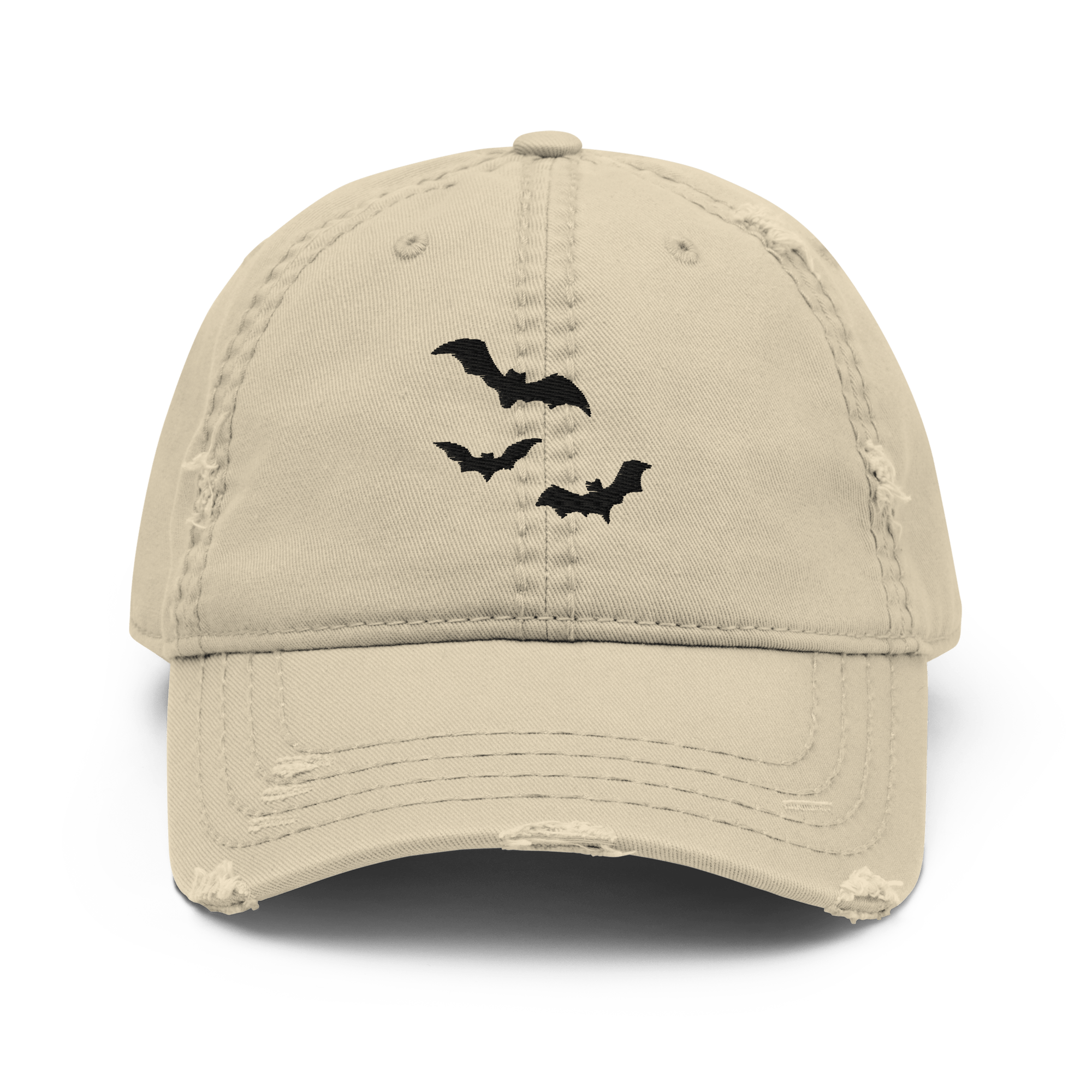 Blackout Bats Distressed Dad Hat Goth Cloth Co.