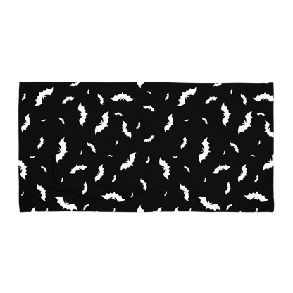 Blackout Batty Beach Towel Goth Cloth Co.