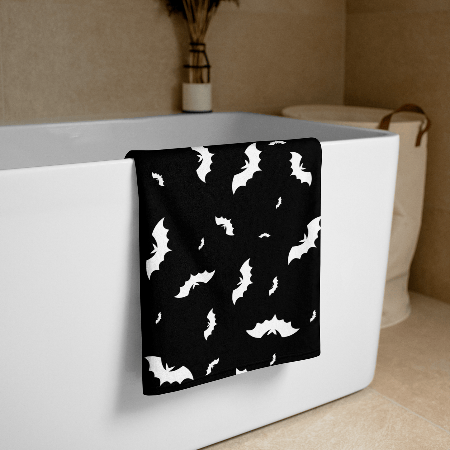 Blackout Batty Beach Towel Goth Cloth Co.