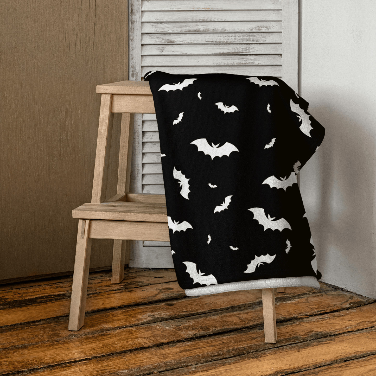 Blackout Batty Beach Towel Goth Cloth Co.