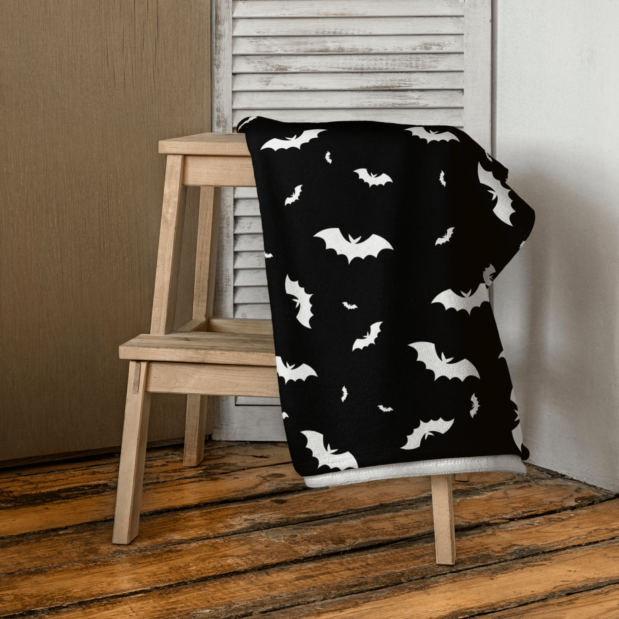 Blackout Batty Beach Towel Goth Cloth Co.