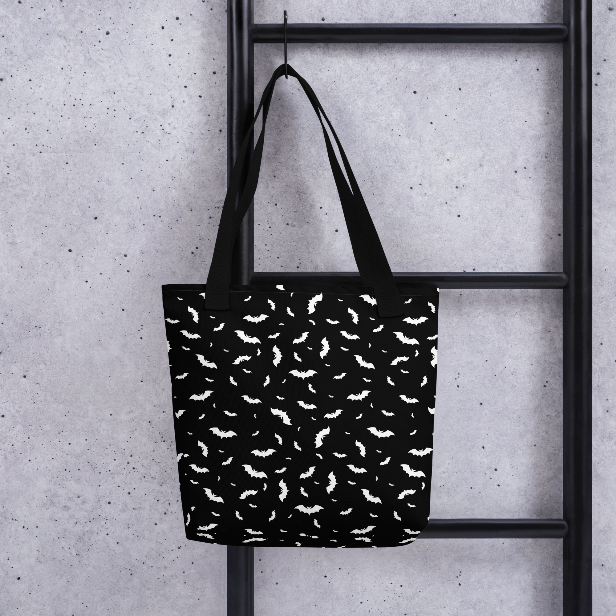 Blackout Batty Tote Bag Goth Cloth Co.