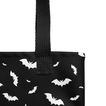 Blackout Batty Tote Bag Goth Cloth Co.