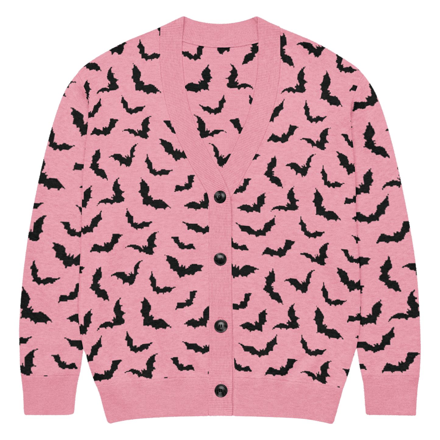 Bubblegum Bats Knit Cardigan Goth Cloth Co.