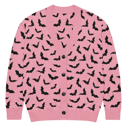 Bubblegum Bats Knit Cardigan Goth Cloth Co.
