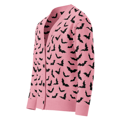 Bubblegum Bats Knit Cardigan Goth Cloth Co.