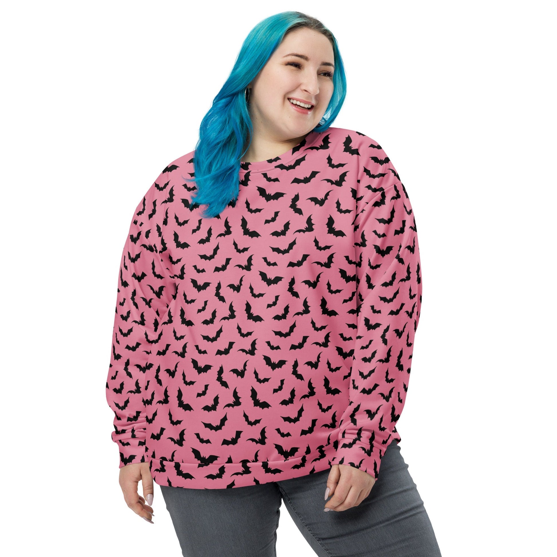 Bubblegum Bats Unisex Sweatshirt Goth Cloth Co.