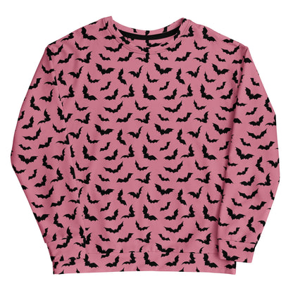 Bubblegum Bats Unisex Sweatshirt Goth Cloth Co.