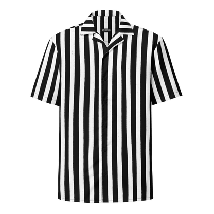 Bug Juice Boogie Striped Button-Up Shirt Goth Cloth Co.