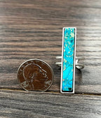 Bar Gemstone Adjustable Ring Wild Cactus Boutique