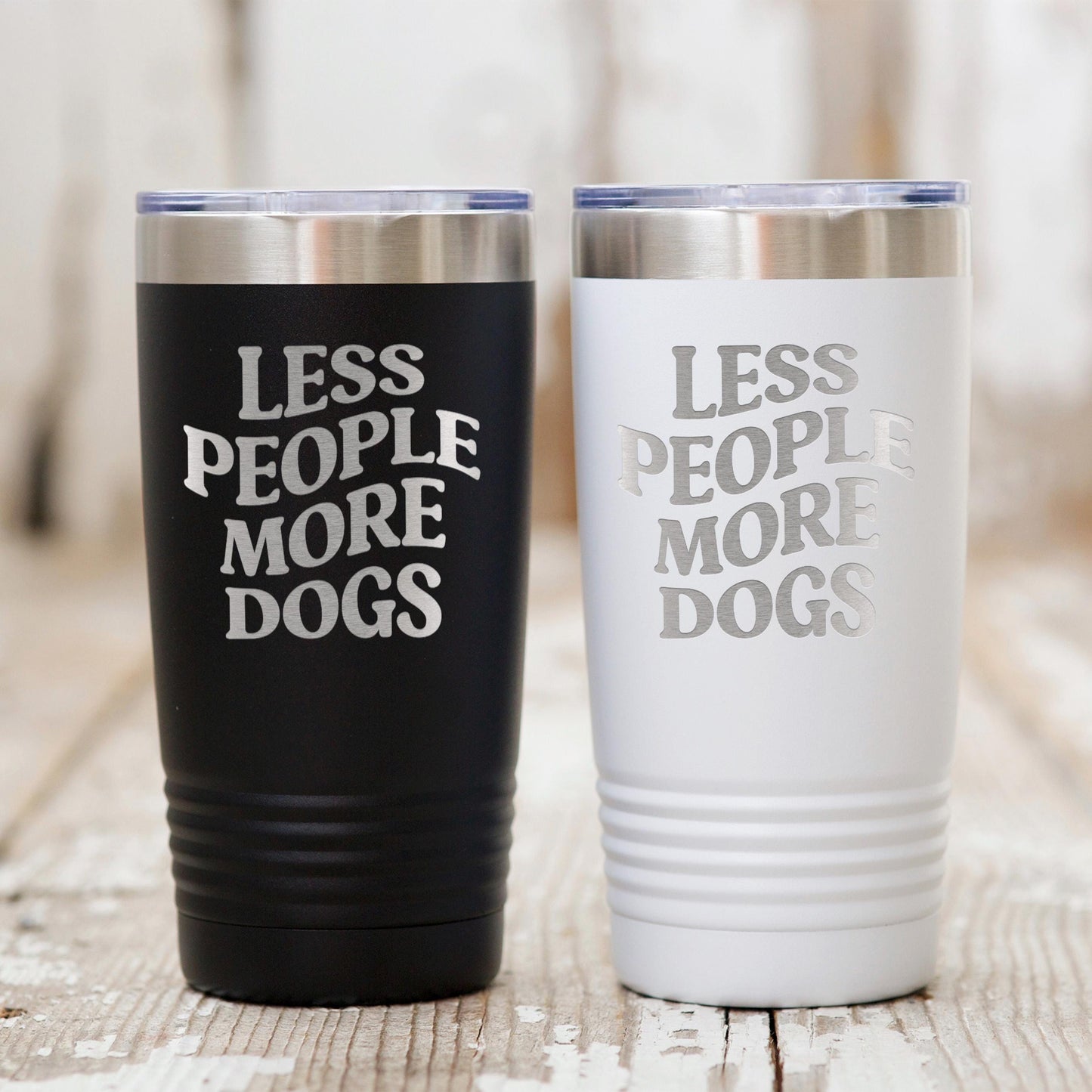 Stainless Steel Tumbler - Double Wall Insulation 20 Oz Custom Travel Mug Joyful Moose