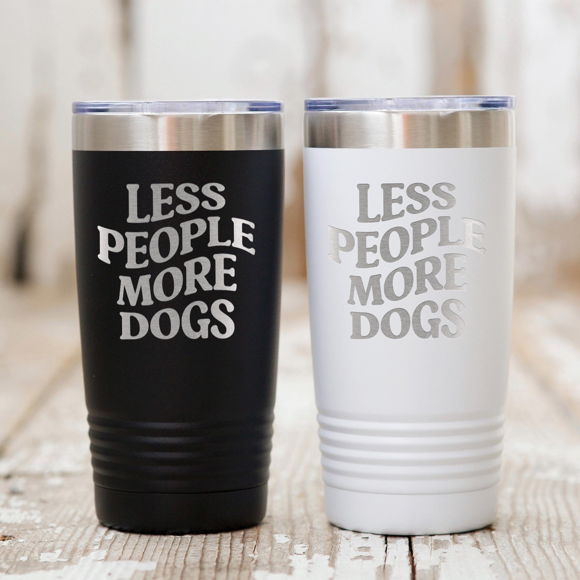 Stainless Steel Tumbler - Double Wall Insulation 20 Oz Custom Travel Mug Joyful Moose