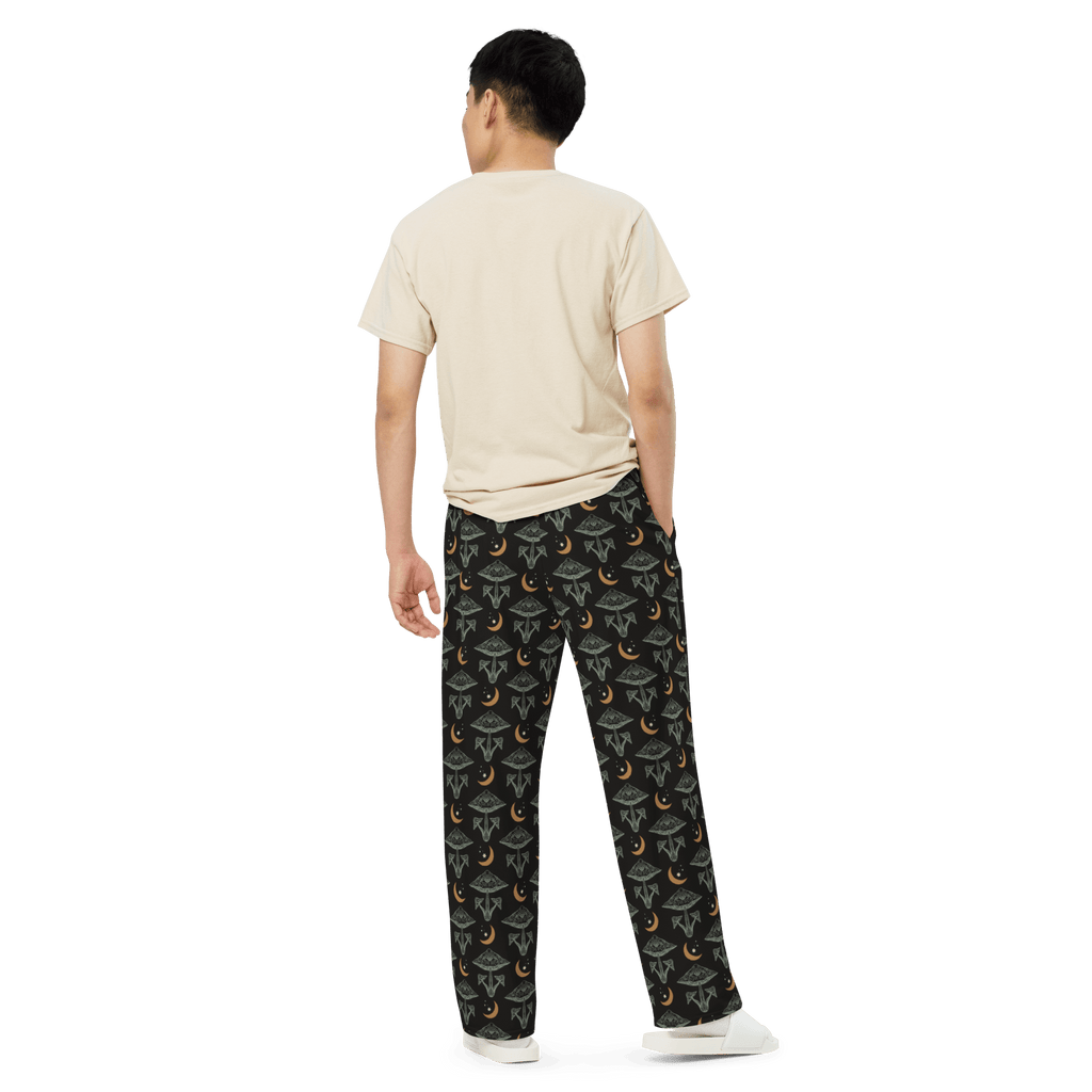 Celestial Shrooms Unisex Lounge Pants Goth Cloth Co.