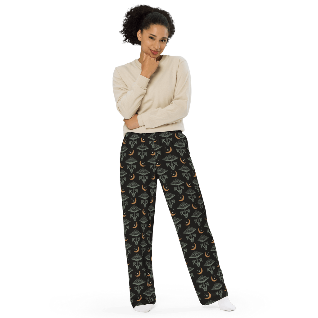 Celestial Shrooms Unisex Lounge Pants Goth Cloth Co.