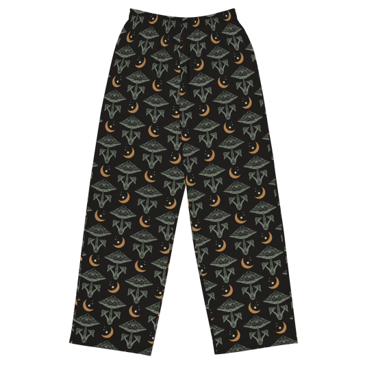Celestial Shrooms Unisex Lounge Pants Goth Cloth Co.