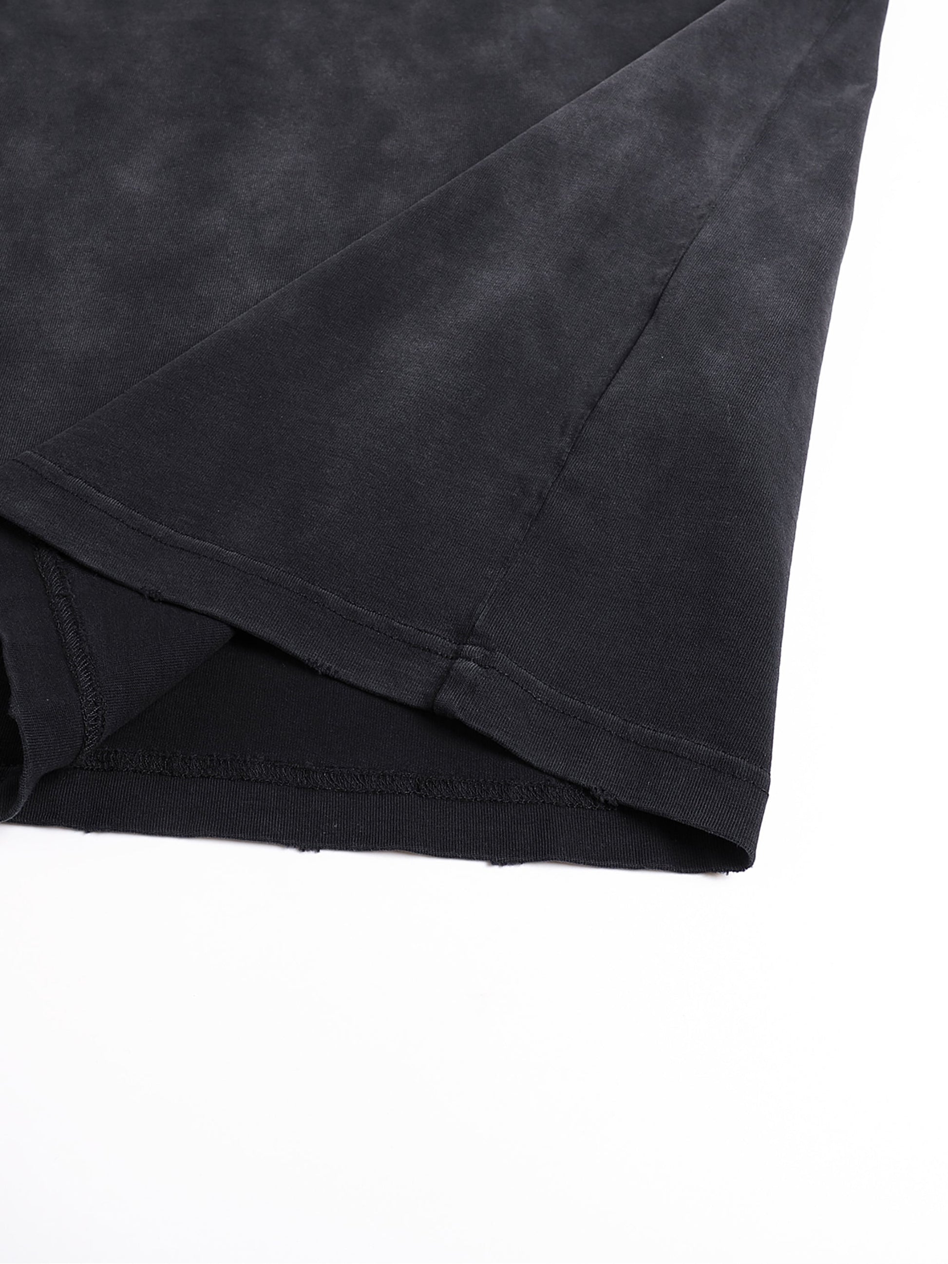 Cemetery Haunts Vintage Washed Hand-Frayed T-Shirt Goth Cloth Co.