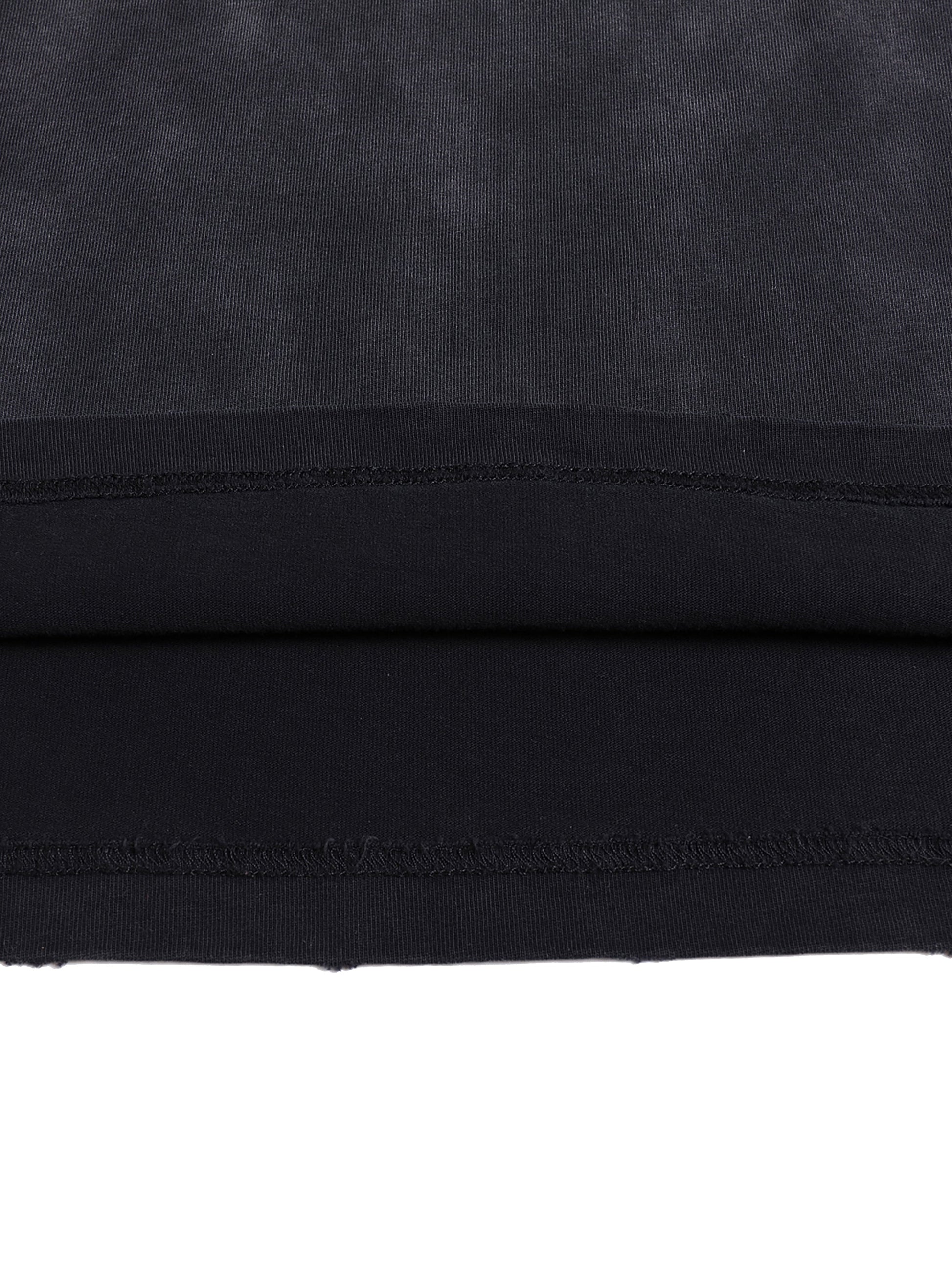Cemetery Haunts Vintage Washed Hand-Frayed T-Shirt Goth Cloth Co.