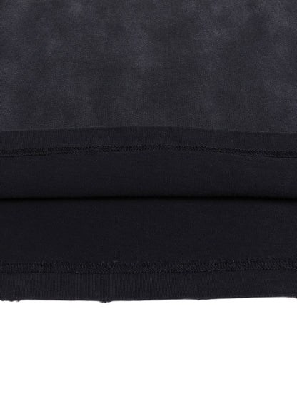 Cemetery Haunts Vintage Washed Hand-Frayed T-Shirt Goth Cloth Co.