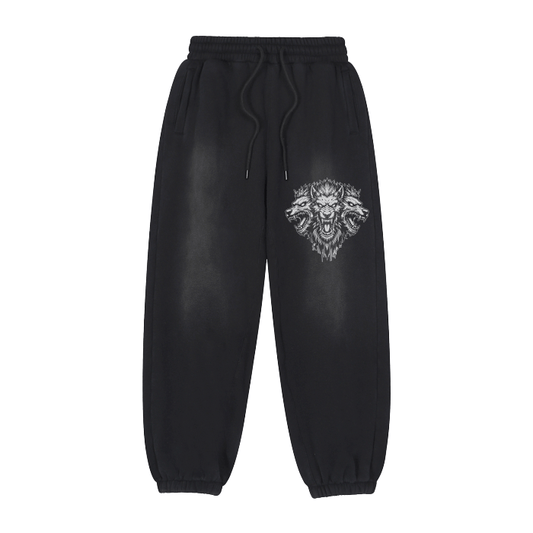 Cerberus Grunge Jogger Sweatpants Goth Cloth Co.