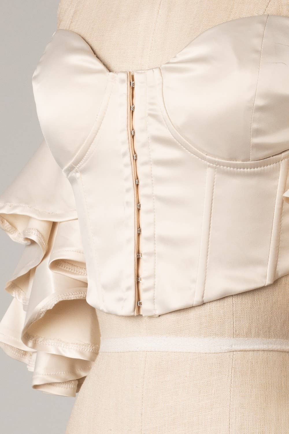 Juliet's Corset Satin Blouse Wild Cactus Boutique