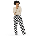 Classic Checkerboard Unisex Lounge Pants Goth Cloth Co.